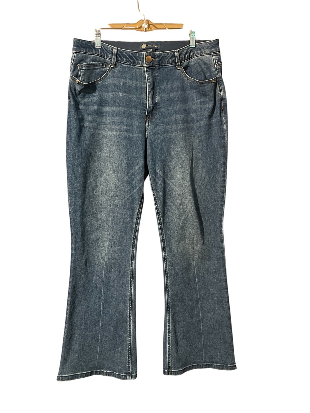 Democracy Ab Solution High Rise Flare Petite Jeans